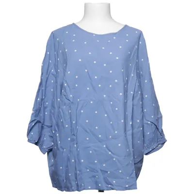 Blouse (Blue, White) from ONLY Carmakoma Viscose