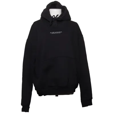 Hoodie (Black) from Alice & Bianca Cotton, Polyester