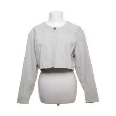 Leren jack (Grijs) van Cheap Monday Leer