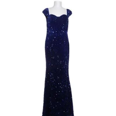 Avondjurk (Blauw) van Shein Polyester