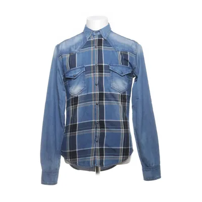 Denim blouse (Blauw, Meerkleurig) van Zara Man