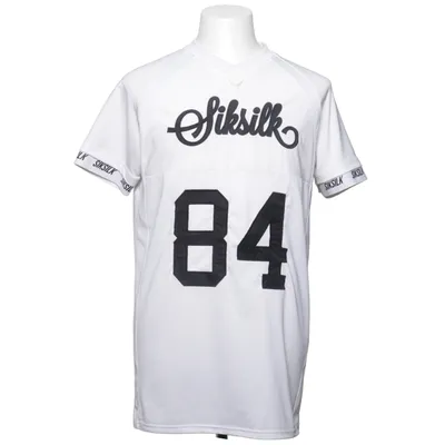 Fotbollströja (Vit, Svart) från SikSilk Elastan, Polyester