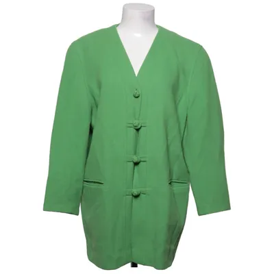 Coat (Green) from Oui Set Acetate, Cashmere, Polyamide, Wool