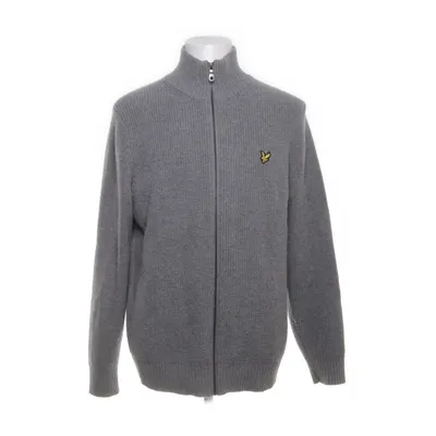 Cardigan (Grijs) van Lyle & Scott Nylon, Wol