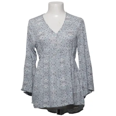 Blus (Blå, Vit) från Dotted Blue Viskos