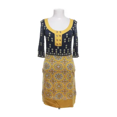 Jurk (Blauw, Geel, Wit) van Juicy Couture Zijde, Viscose