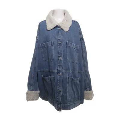 Gevoerde spijkerjas (Blauw) van Divided by H&M Katoen