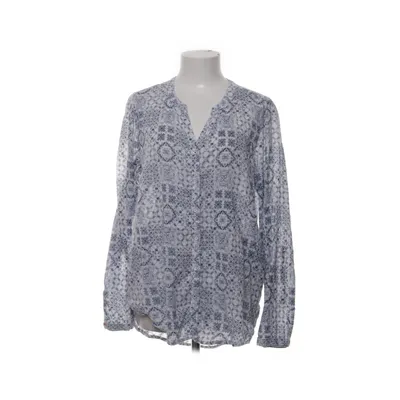 Blus (Blå, Vit, Flerfärgad) från Cecil Bomull