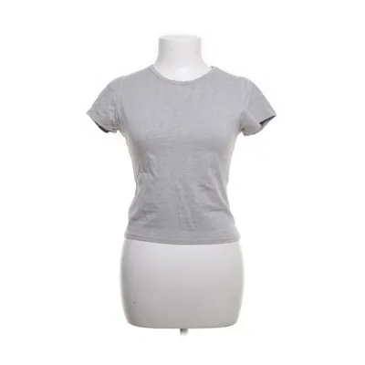 T-shirt (Grijs) van PrettyLittleThing Katoen, Elastaan, Polyester