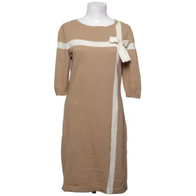 Jurk (Beige, Wit) van Love Moschino Kasjmier, Polyamide, Viscose, Wol