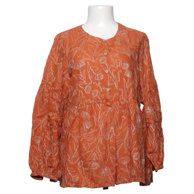 Bluse (Orange) von Gudrun Sjödén Bio-Baumwolle