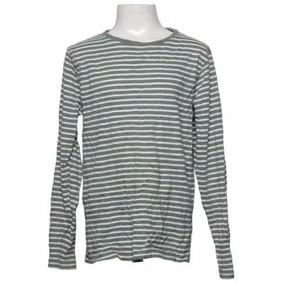 Long sleeve T-shirt (Green, White) from C Organic Cotton Organic cotton