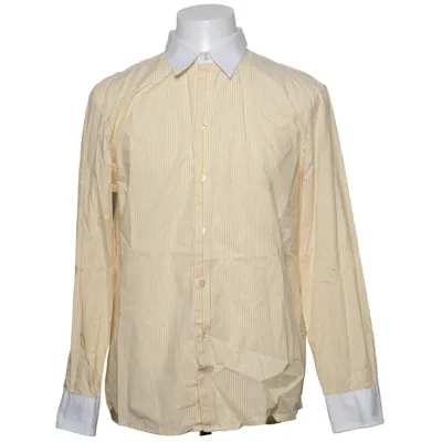 Shirt (Yellow, White) from Filippa K Man Cotton