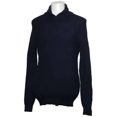 Sweater (Blue) from Mango Man Cotton, Wool