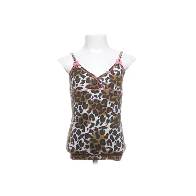 Tanktop (Bruin, Meerkleurig, Wit) van Claesen's Katoen, Elastaan