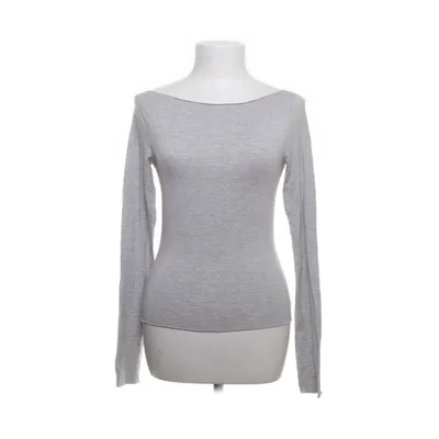 Long sleeve T-shirt (Gray) from H&M Viscose, Elastane