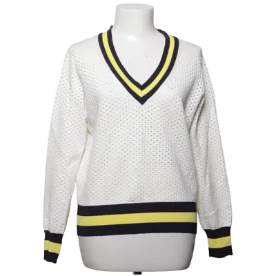 Pullover (Wit, Blauw, Geel) van Mango Basics