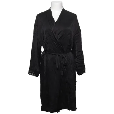 Dressing gown (Black) from Damella Silk