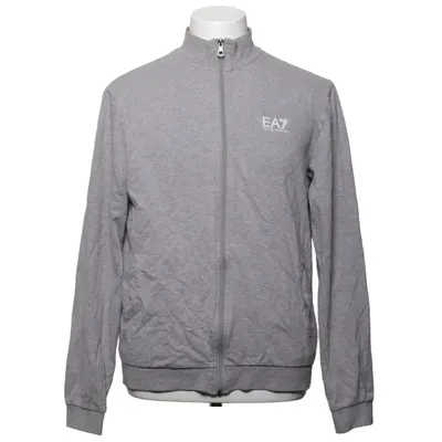 Cardigan (Grijs) van Emporio Armani Katoen, Elastaan