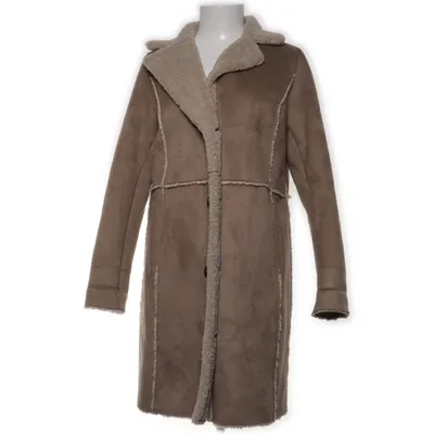 Shearlingjacka (Beige) från Oakwood Elastan, Polyester