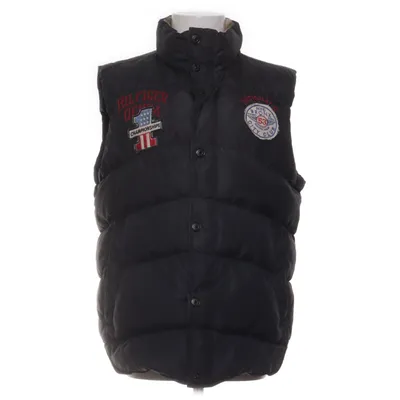 Bodywarmer (Zwart) van Hilfiger Denim Dons, Veer, Polyester