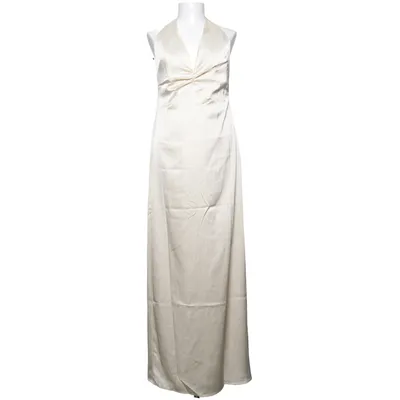 Halternek jurk (Beige) van NA-KD Elastaan, Polyester