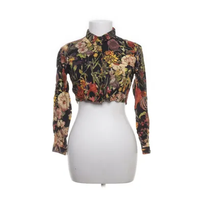 Bluse (Sort, Flerfarvet) fra Fashion Style