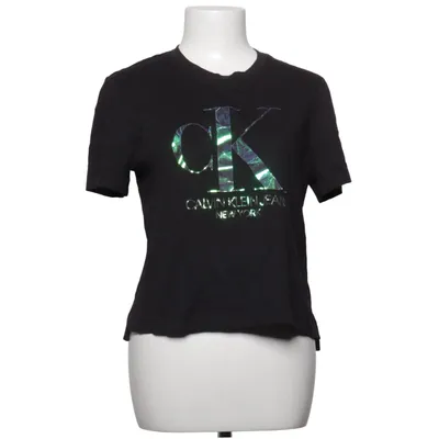 T-shirt (Zwart) van Calvin Klein Jeans Katoen
