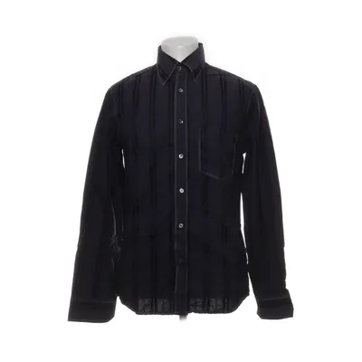 Shirt (Blue, Black) from Gas Cotton, Cupro