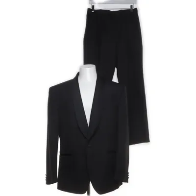 Tuxedo (Black) Wool, Polyester, Viscose