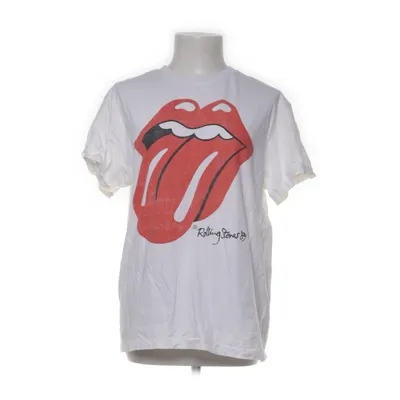 T-shirt (Vit, Röd) från L.O.G.G by H&M Bomull