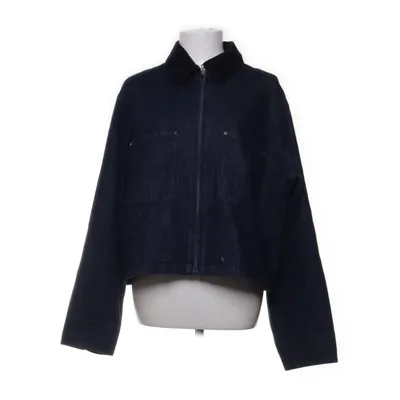 Jeansjacka (Blå) från Uniqlo Bomull, Polyester