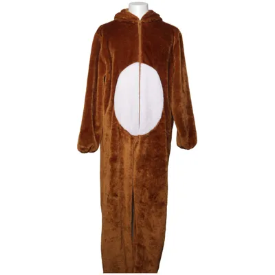 Mjukisdräkt (Brun, Vit) från Foxxeo Polyester