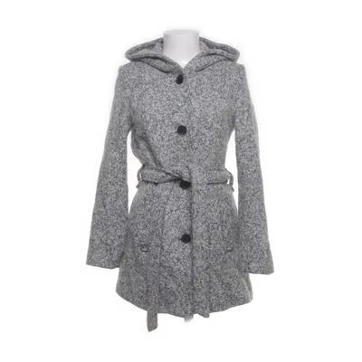 Coat (Gray) from Jean Pascale Polyester, Viscose, Wool