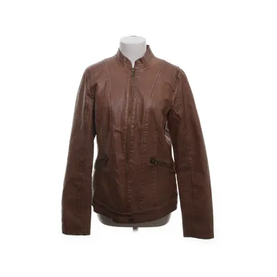 Jacket (Brown) from Tom Tailor Polyurethane, Polyester