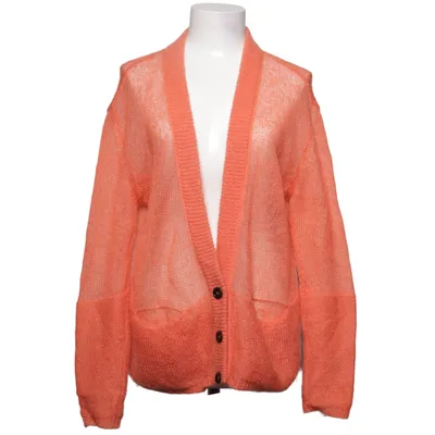 Cardigan (Orange) de Dagmar Mohair, Polyamide, Laine