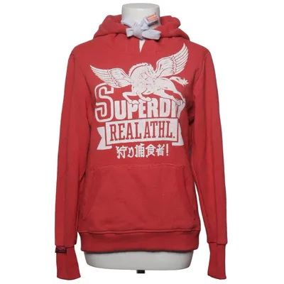 Huvtröja (Röd) från Superdry Bomull, Polyester