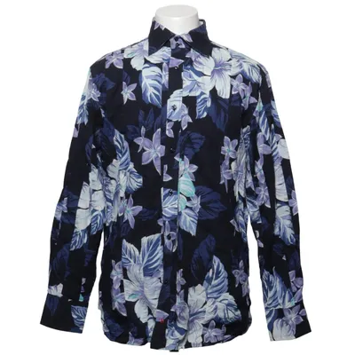 Chemise (Bleu, Blanc, Multicolore) de Hilfiger Coton