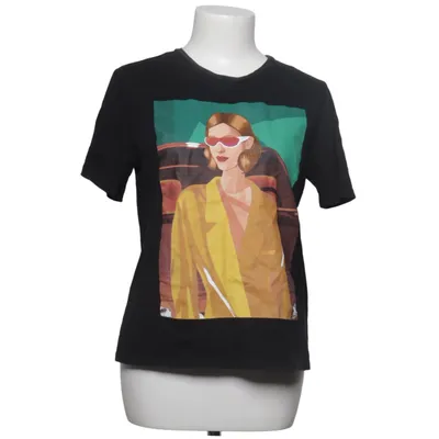 T-shirt (Zwart, Meerkleurig) van Zara