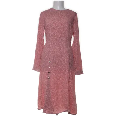 Jurk (Roze, Wit) van Lost Ink Polyester