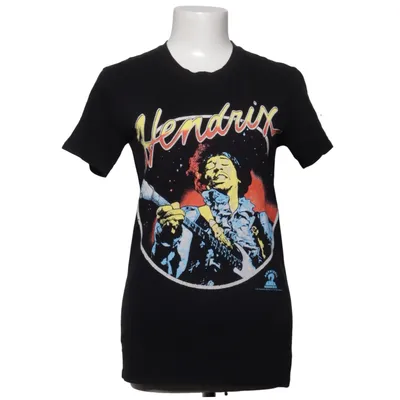 T-shirt (Zwart, Meerkleurig) van Authentic Hendrix Katoen