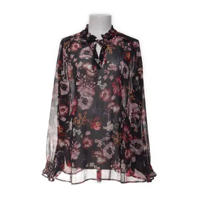 Knytblus (Svart, Flerfärgad) från XLNT by KappAhl Polyester