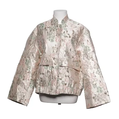 Jacket (Beige, Multicolored) from Senes Polyester, Viscose
