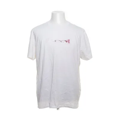 T-shirt (Hvid, Flerfarvet) fra White Bomuld