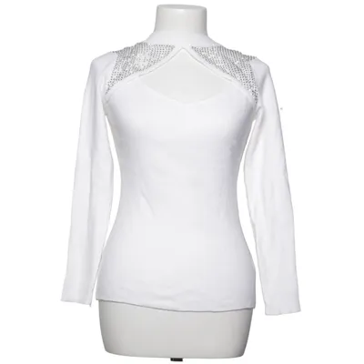 Pull-over (Blanc) de Enzoria Polyester, Viscose