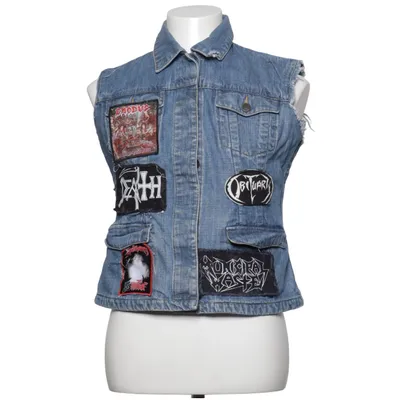 Gilet en jean (Bleu, Multicolore) de Eddie Bauer Coton