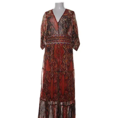 Maxikjole (Flerfarvet) fra Desigual Metallfiber, Viscose