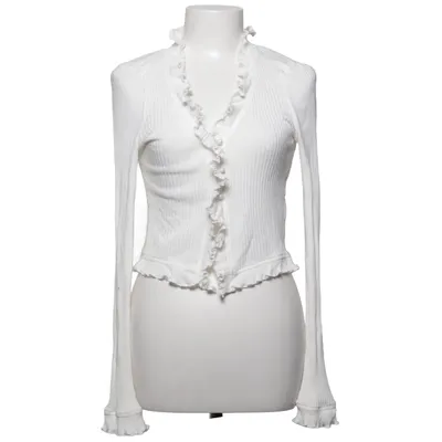 Cardigan (Frill Edge Rib Top) fra NLY Trend Bomuld