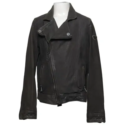 Biker jacket (Gray) from Armani Junior Acetate, Elastane, Polyester, Viscose