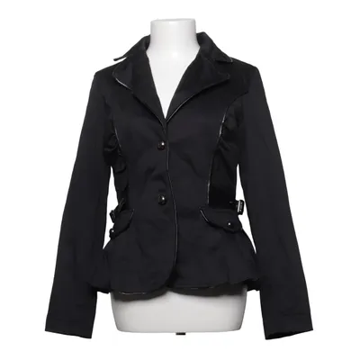 Blazer (Zwart) van Fionella Katoen, Elastaan
